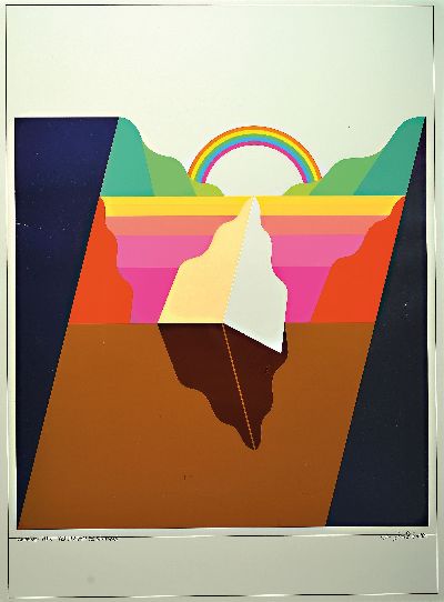 Image Jens Lausen, 1937 Altona-2017 Hamburg, Landkarte Nr. 8 Der Schatten des Eingangs, ...