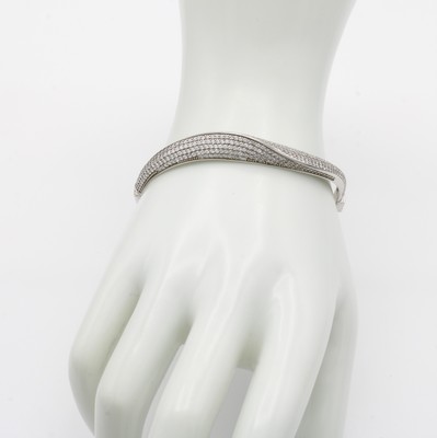 26978094a - Armreif mit Zirkonias, 925er Silber