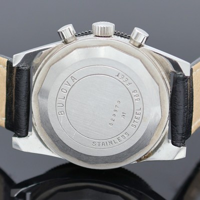 26978644d - BULOVA Deep Sea Herrenchronograph 666 Feet in Stahl, Schweiz um 1975, Handaufzug, Boden ...