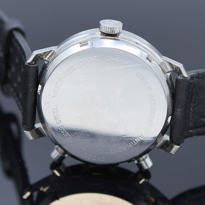 26978702c - HAMILTON Chrono-Matic Armbandchronograph in Stahl, Schweiz um 1970, Automatik, Boden ...