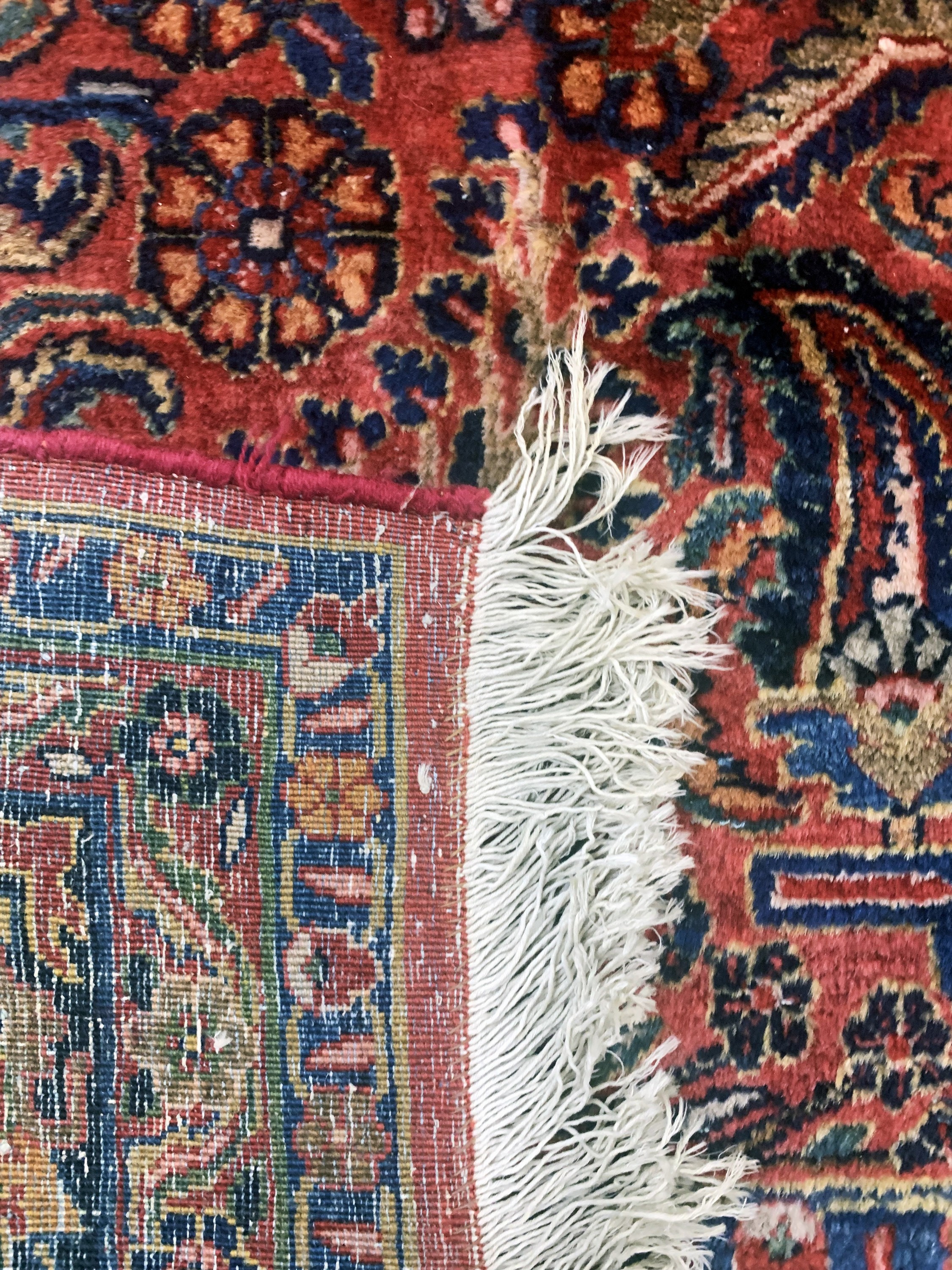 Detail i: Us Re-Import Sarogh antik, Persien, um 1900, Wolle auf Baumwolle, ca. 352 x 275 cm, EHZ: 2