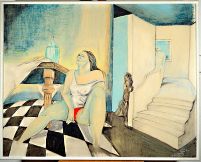 Image Doris Gaab-Voegeli, Palatinate artist of the 2nd of the 20th century, # ´Invitation of ...