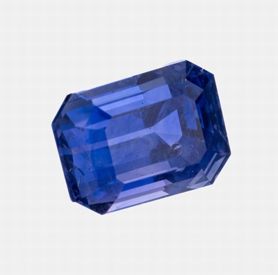 Image 26979959 - Loser Saphir, 7.82 ct, Herkunft Ceylon/Sri Lanka, Farbwechsel Saphir, Treppenschliff, ...