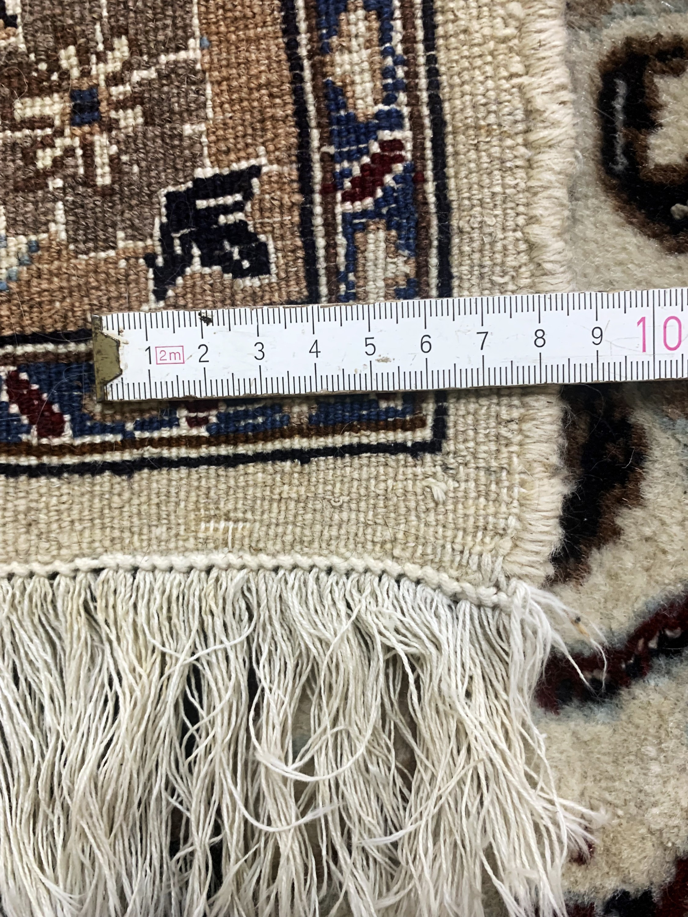 Detail i: Nain fein(9 La), Persien, Mitte 20.Jhd, Korkwolle mit Seide, ca. 327 x 223 cm, EHZ: 2