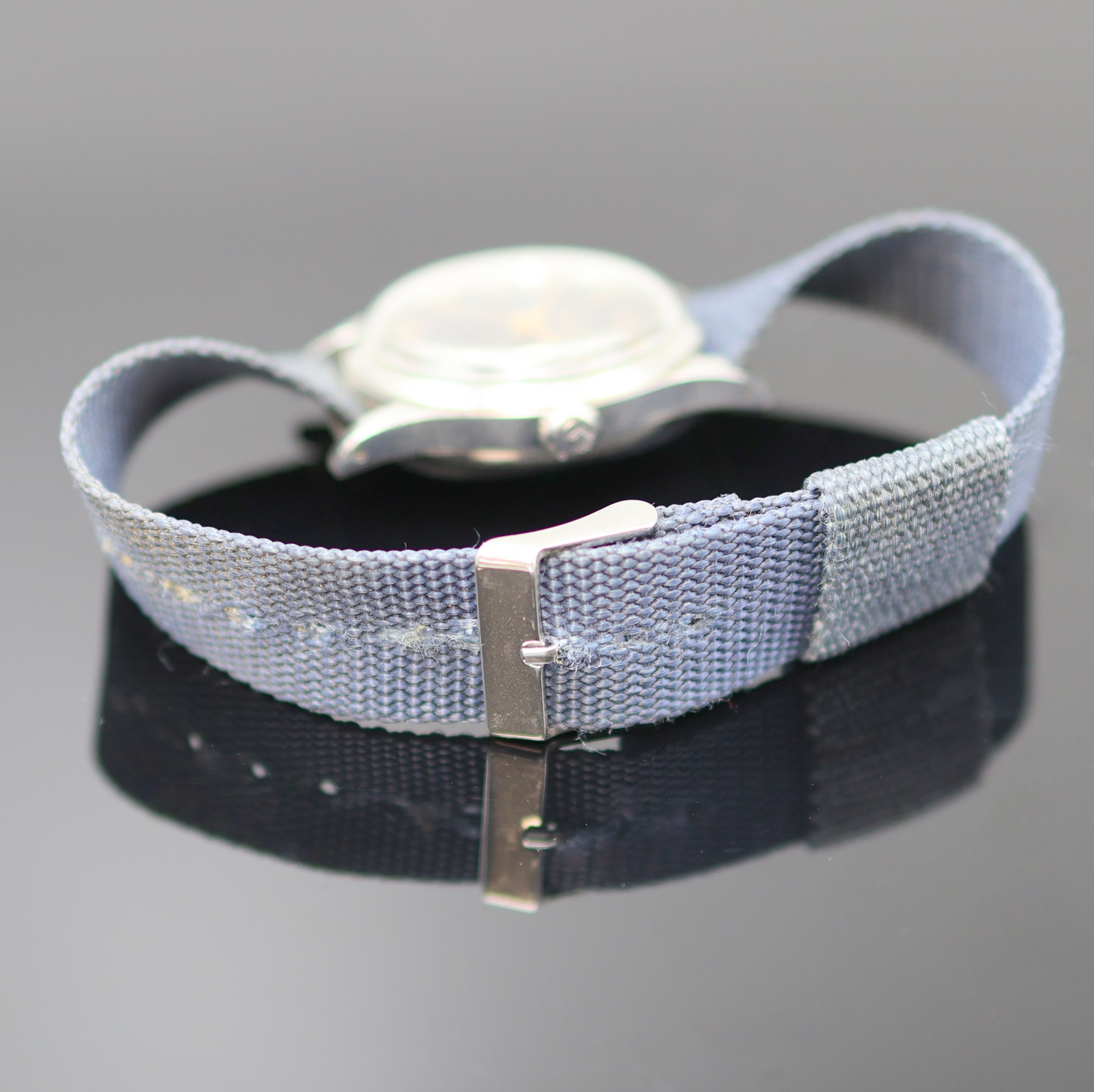 Detail c: ROLEX Oyster Perpetual Armbanduhr in Stahl Referenz 6532, Schweiz lt. Hallmark 4. Quartal 1956, Automatik, Boden u. Krone verschr., Zifferbl. ...