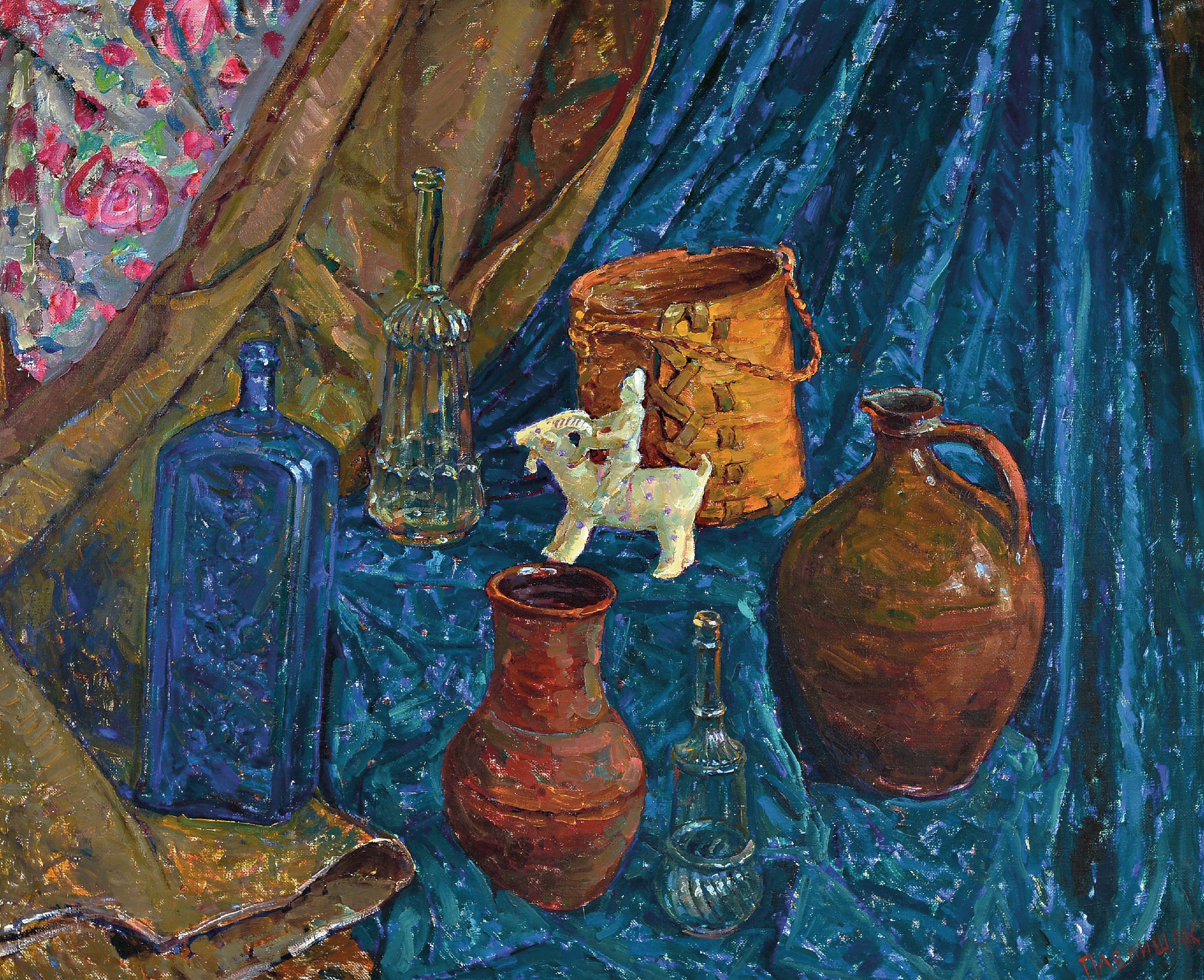 Image 26980119 - Josef Andrejewitsch Pawlischak, 1923-1995 Kaluga, ´Stillleben mit den Flaschen´, 1993, ...