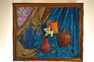 26980119k - Josef Andrejewitsch Pawlischak, 1923-1995 Kaluga, ´Stillleben mit den Flaschen´, 1993, ...