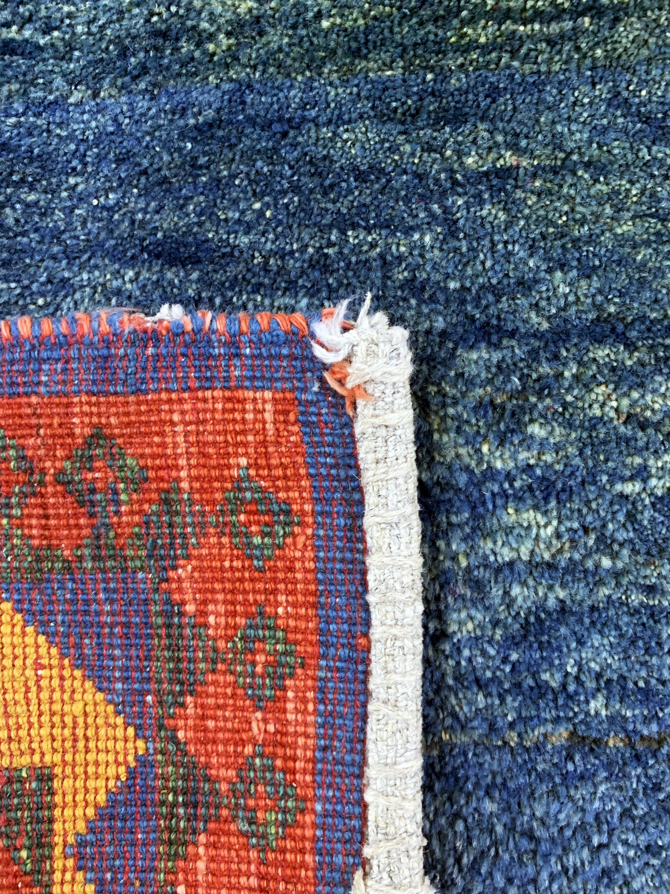 Detail f: Gabbeh, Persien, Ende 20.Jhd, Wolle auf Wolle, ca. 230 x 190 cm, EHZ: 2