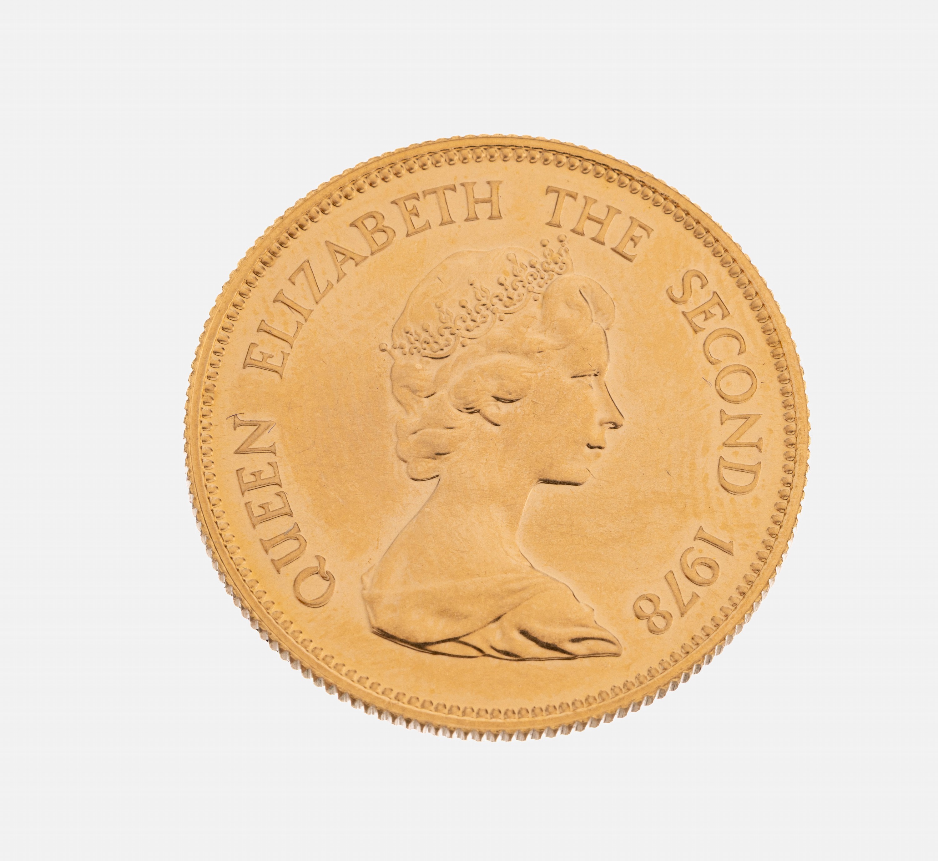 Image 26980309 - Goldmünze, 1000 Hongkong Dollar, 1978, Queen Elizabeth II., Jahr des Pferdes