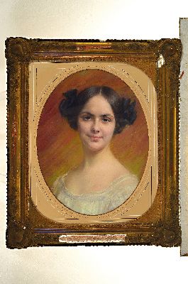 Image 26980473 - Zuschreibung: Georges Lavergne, 1863-1942 Paris, Pastell, Bildnis der Helene Lavergne ...