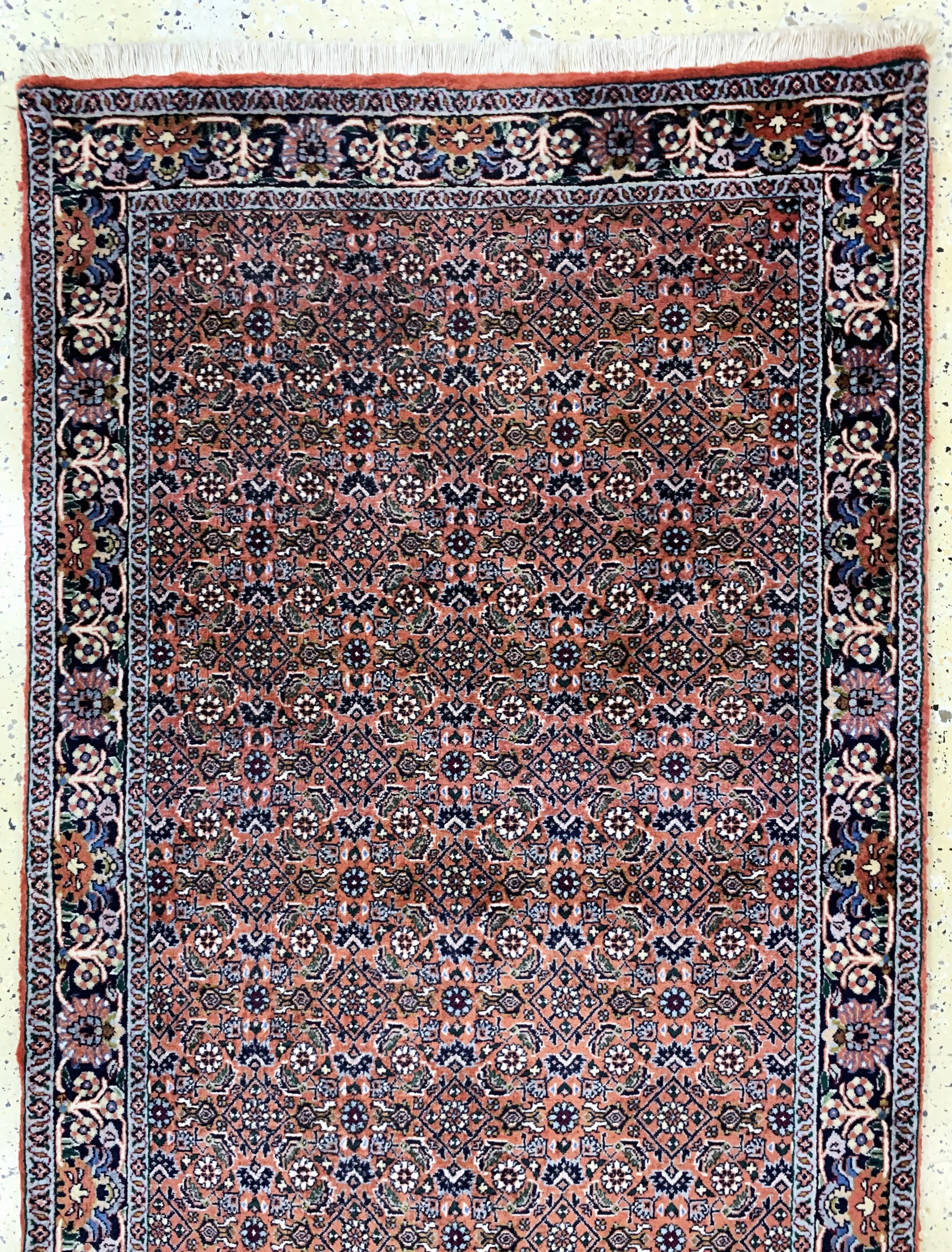 Detail a: Bidjar fein, Persien, Ende 20.Jhd, Korkwolle auf Baumwolle, ca. 295 x 92 cm, EHZ:2