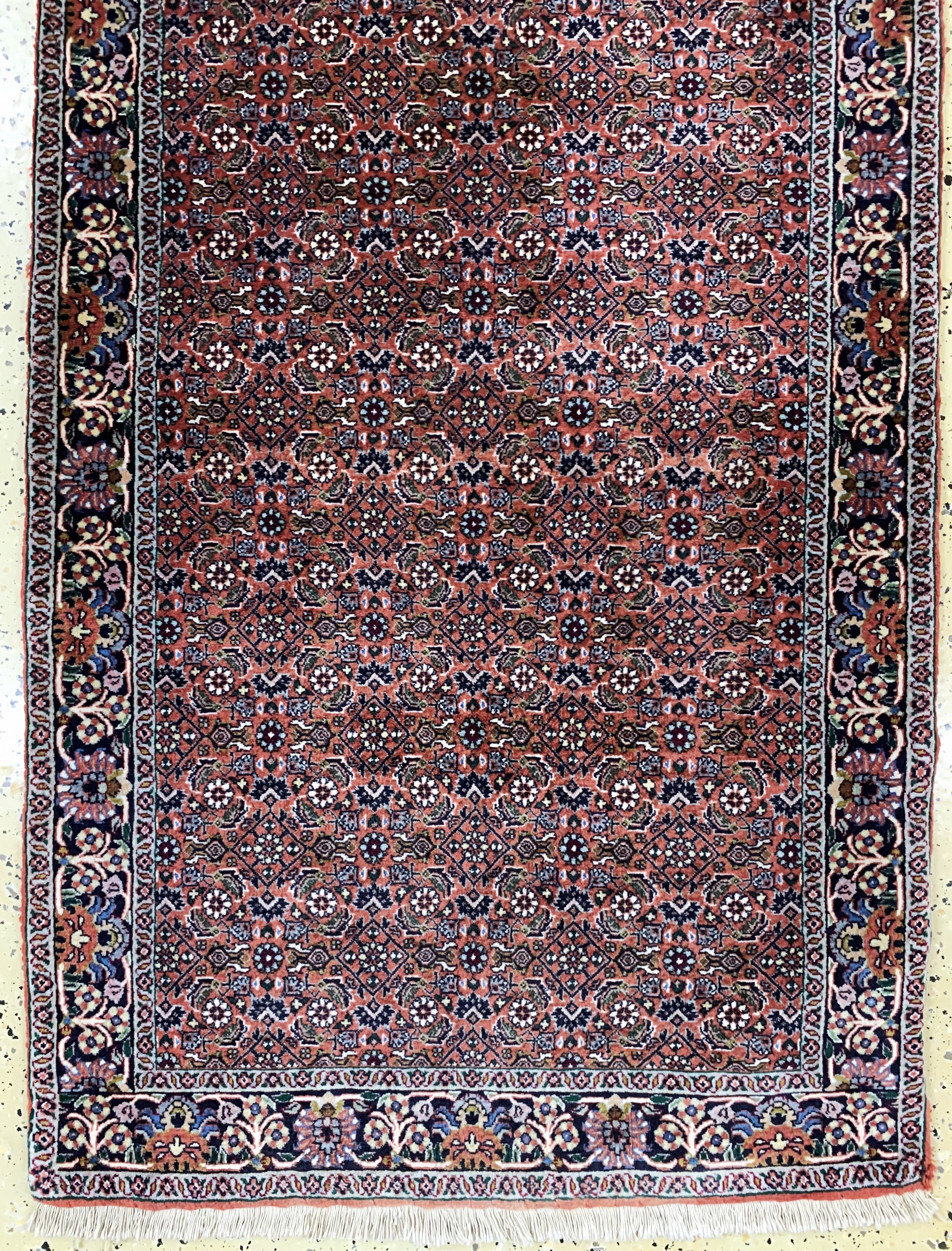 Detail c: Bidjar fein, Persien, Ende 20.Jhd, Korkwolle auf Baumwolle, ca. 295 x 92 cm, EHZ:2