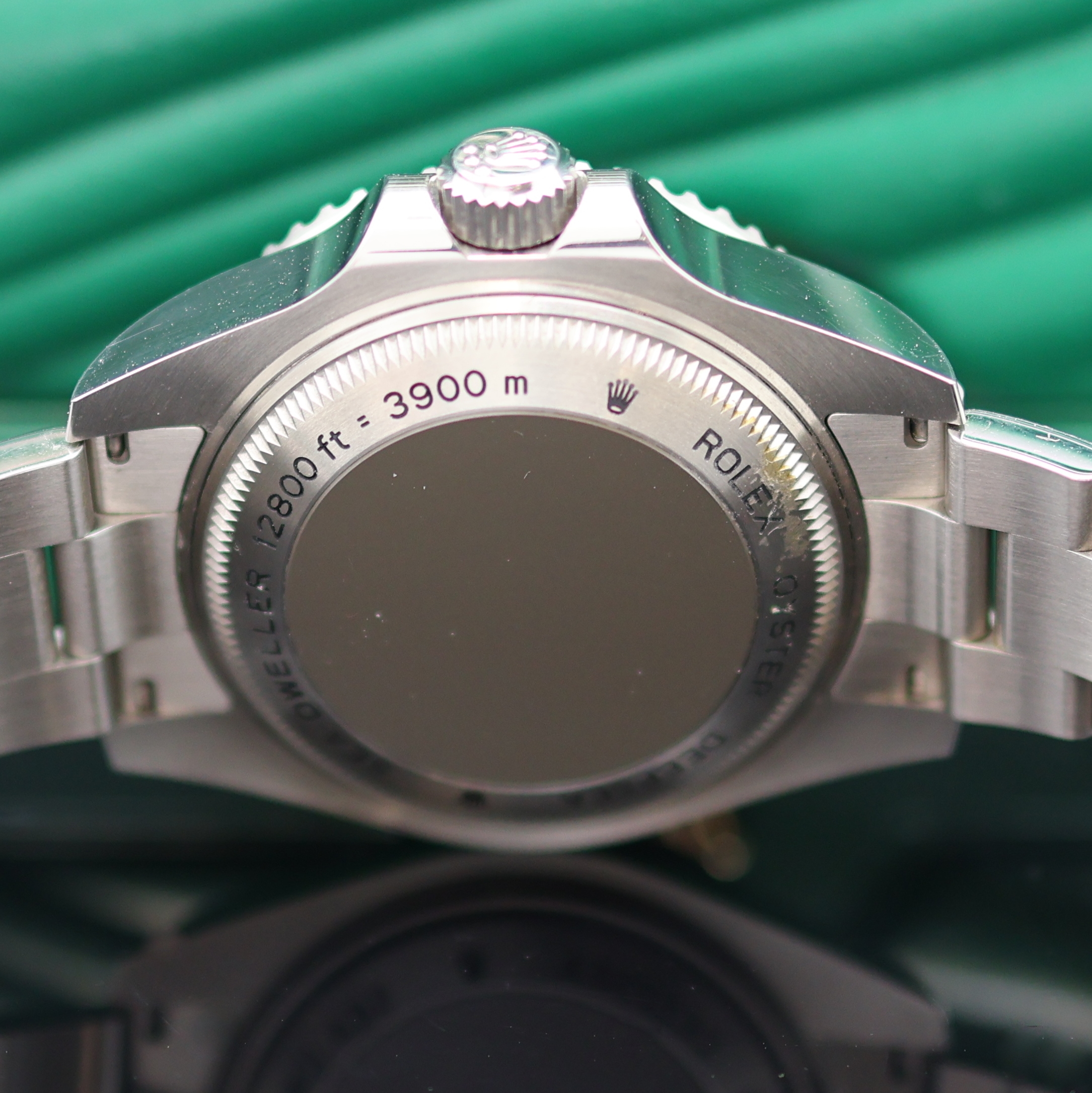 Detail d: ROLEX Oyster Perpetual Date Deepsea D-Blue Referenz 116660, Schweiz verk. lt. Pap. 12/2017, Automatik, Chronometer der Superlative in Edelstahl inkl. ...