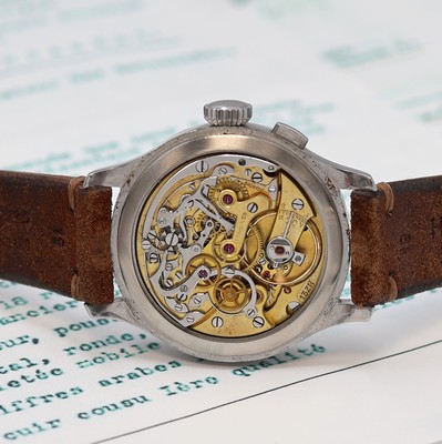 26981070g - LONGINES 13ZN sehr seltener Fliegerchronograph der rumänischen Luftwaffe Referenz ...