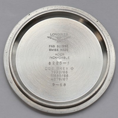 26981072g - LONGINES Taucher-Chronograph Kaliber 538 mit Flyback in Stahl Referenz 8225, Schweiz lt. ...