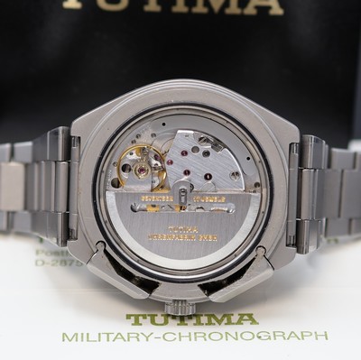 26981380e - TUTIMA Military Chronograph in Stahl/ Stahlband, Schweiz/Deutschland um 1995, Automatik, ...