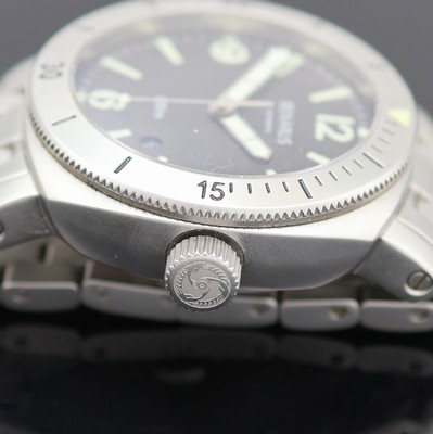 26981675b - BENARUS Moray auf 50 Stück limitierte Herrenarmbanduhr in Stahl, Deutschland um ...