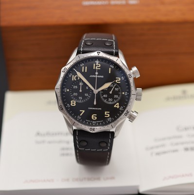 Image 26981681 - JUNGHANS Herrenchronograph Chronoscope Referenz 027/3591.00, Schweiz verk. lt. beil. ...