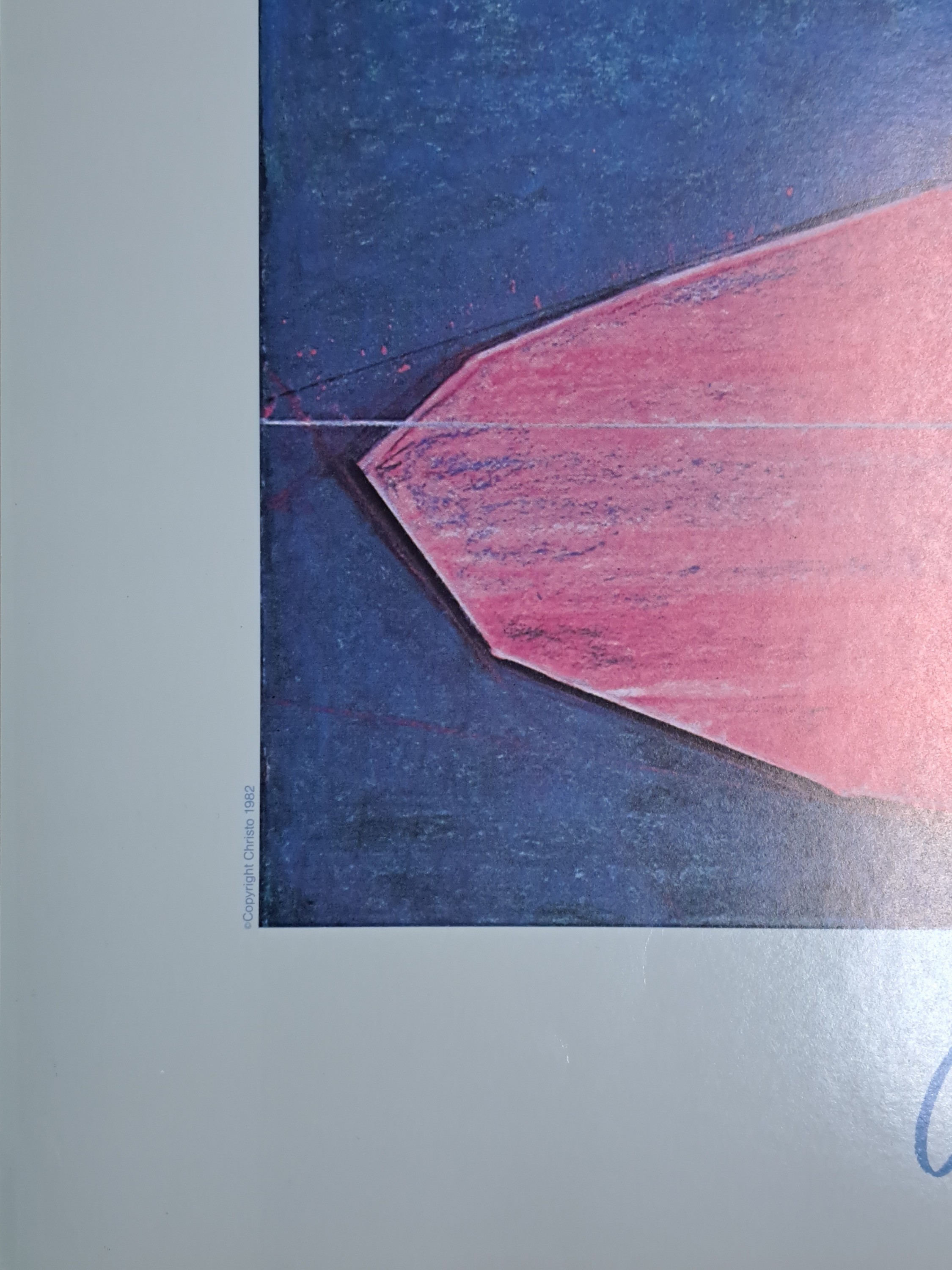 Detail a: Christo und Jeanne-Claude, Titel: Surrounded Islands-Miami, Farboffset, sign., ca. 63,5x99 cm