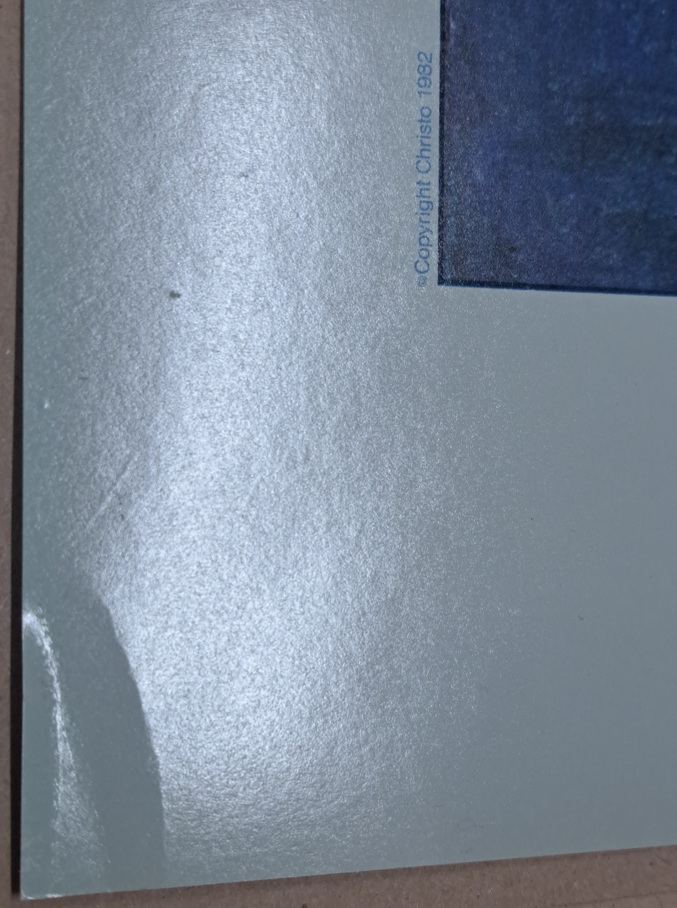 Detail b: Christo und Jeanne-Claude, Titel: Surrounded Islands-Miami, Farboffset, sign., ca. 63,5x99 cm