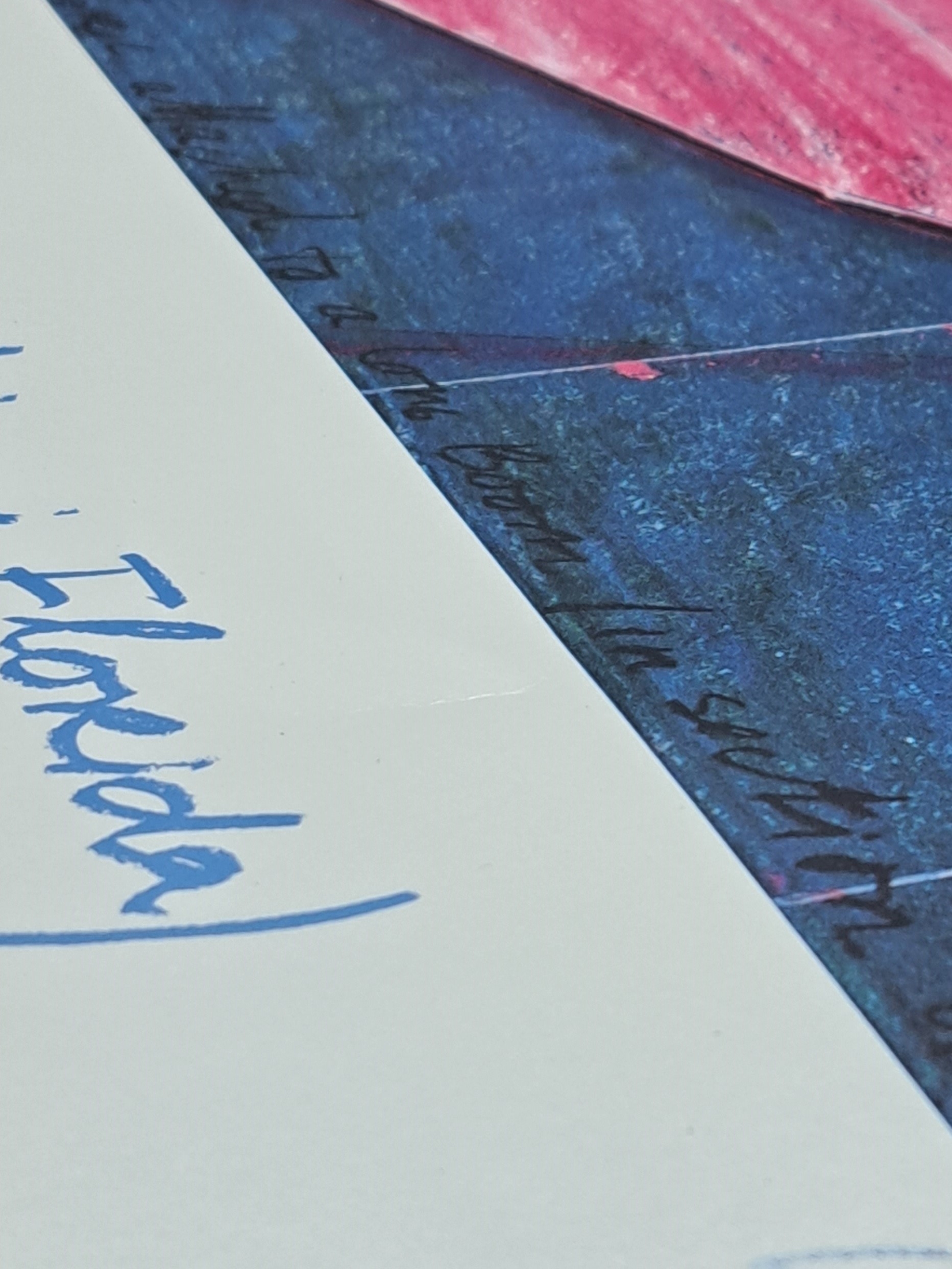 Detail f: Christo und Jeanne-Claude, Titel: Surrounded Islands-Miami, Farboffset, sign., ca. 63,5x99 cm