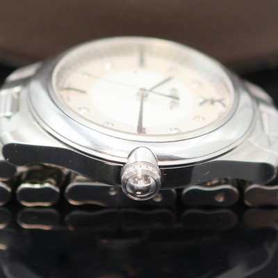 26982245c - EBEL Damenarmbanduhr Onde, Schweiz um 2020, Edelstahlgeh. inkl. Gliederband m. dopp. ...