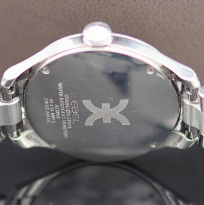 26982245d - EBEL Damenarmbanduhr Onde, Schweiz um 2020, Edelstahlgeh. inkl. Gliederband m. dopp. ...