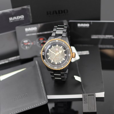 Image RADO neuwertige Herrenarmbanduhr Captain Cook Referenz 01.734.6127.3.016, Automatik, ...