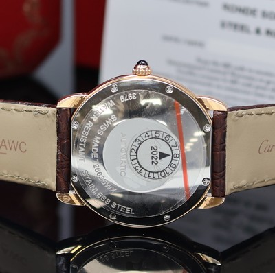 26982250d - CARTIER ungetragene Armbanduhr Ronde Solo Referenz W2RN0008, Automatik, Rosegold 750/000 ...