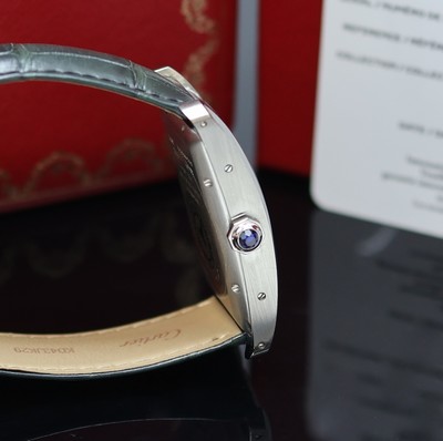 26982251c - CARTIER ungetragene Armbanduhr Tank Americaine Referenz WSTA0018, Automatik, ...