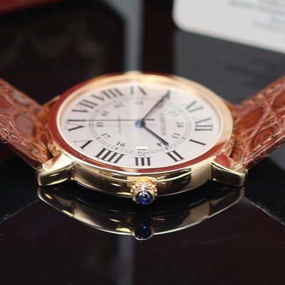 26982253c - CARTIER ungetragene Armbanduhr Ronde Solo Referenz W6701009, Automatik, Rosegold 750/000 ...