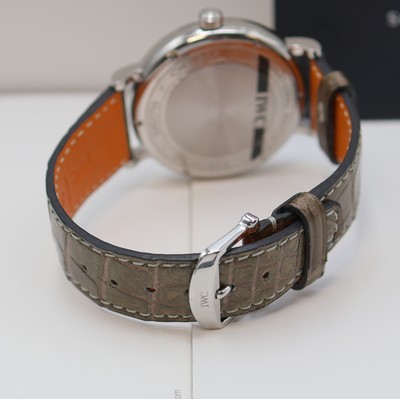 26982257c - IWC Portofino ungetragene Damenarmbanduhr Referenz IW458104, Automatik, Edelstahlgeh. ...
