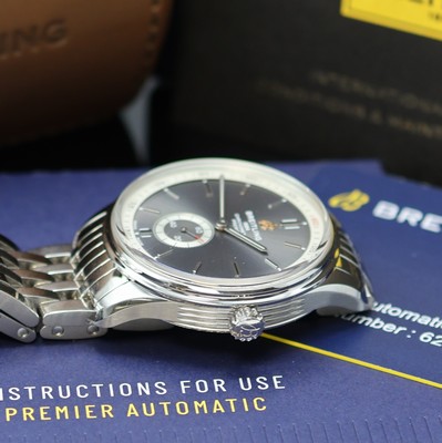 26982259c - BREITLING nahezu neuwertige ArmbandchronometerPremier Referenz A37340, Automatik, ...