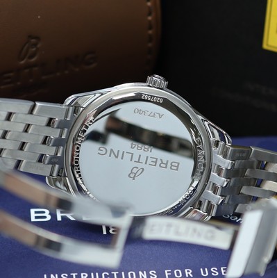 26982259d - BREITLING nahezu neuwertige ArmbandchronometerPremier Referenz A37340, Automatik, ...