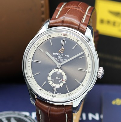 26982260a - BREITLING nahezu neuwertige Armbandchronometer Premier Referenz A37340, Automatik, ...