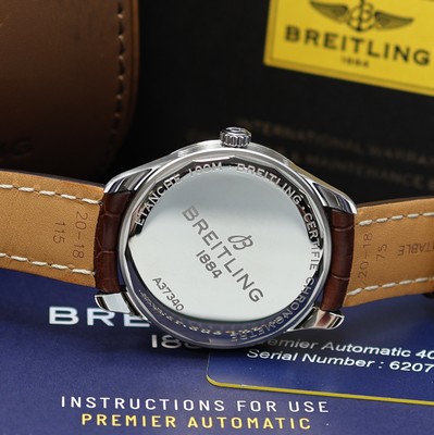 26982260d - BREITLING nahezu neuwertige Armbandchronometer Premier Referenz A37340, Automatik, ...