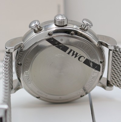26982270d - IWC Portofino ungetragener Armbandchronograph Referenz IW391009, Automatik, ...