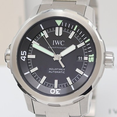 26982271a - IWC Aquatimer ungetragene Herrenarmbanduhr Referenz IW329002, Automatik, Edelstahlgeh. ...
