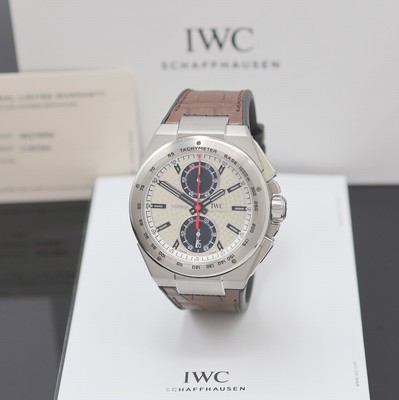 Image IWC Ingenieur ungetragener, auf 1.000 Stück limitierter Flyback Armbandchronograph ...