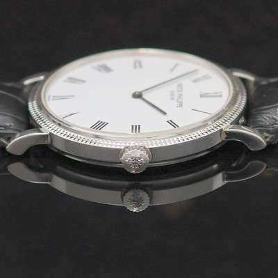 26982659d - PATEK PHILIPPE Armbanduhr Calatrava in WG 750/000 Referenz 5120G, Automatik, 2-teil. ...