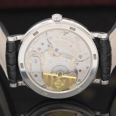 26982659e - PATEK PHILIPPE Armbanduhr Calatrava in WG 750/000 Referenz 5120G, Automatik, 2-teil. ...