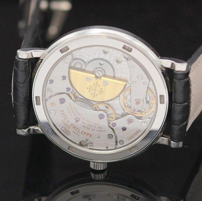 26982659f - PATEK PHILIPPE Armbanduhr Calatrava in WG 750/000 Referenz 5120G, Automatik, 2-teil. ...