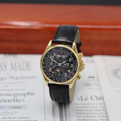 Image 26983100 - PHILIPPE Du Bois seltene, auf 1999 Stück limitierte Armbanduhr Le Chronographe ...