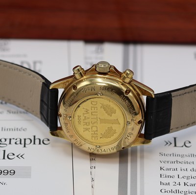 26983100e - PHILIPPE Du Bois seltene, auf 1999 Stück limitierte Armbanduhr Le Chronographe ...