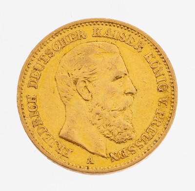 Image 26983160 - 20 Mark Deutsches Reich 1888, Friedrich Deutscher Kaiser König von Preussen