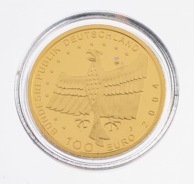 Image 26983248 - 100 Euro Goldmünze, 2004, GG 999/000, 1/2 Unze, 15.55 g, Stadt Bamberg, ...