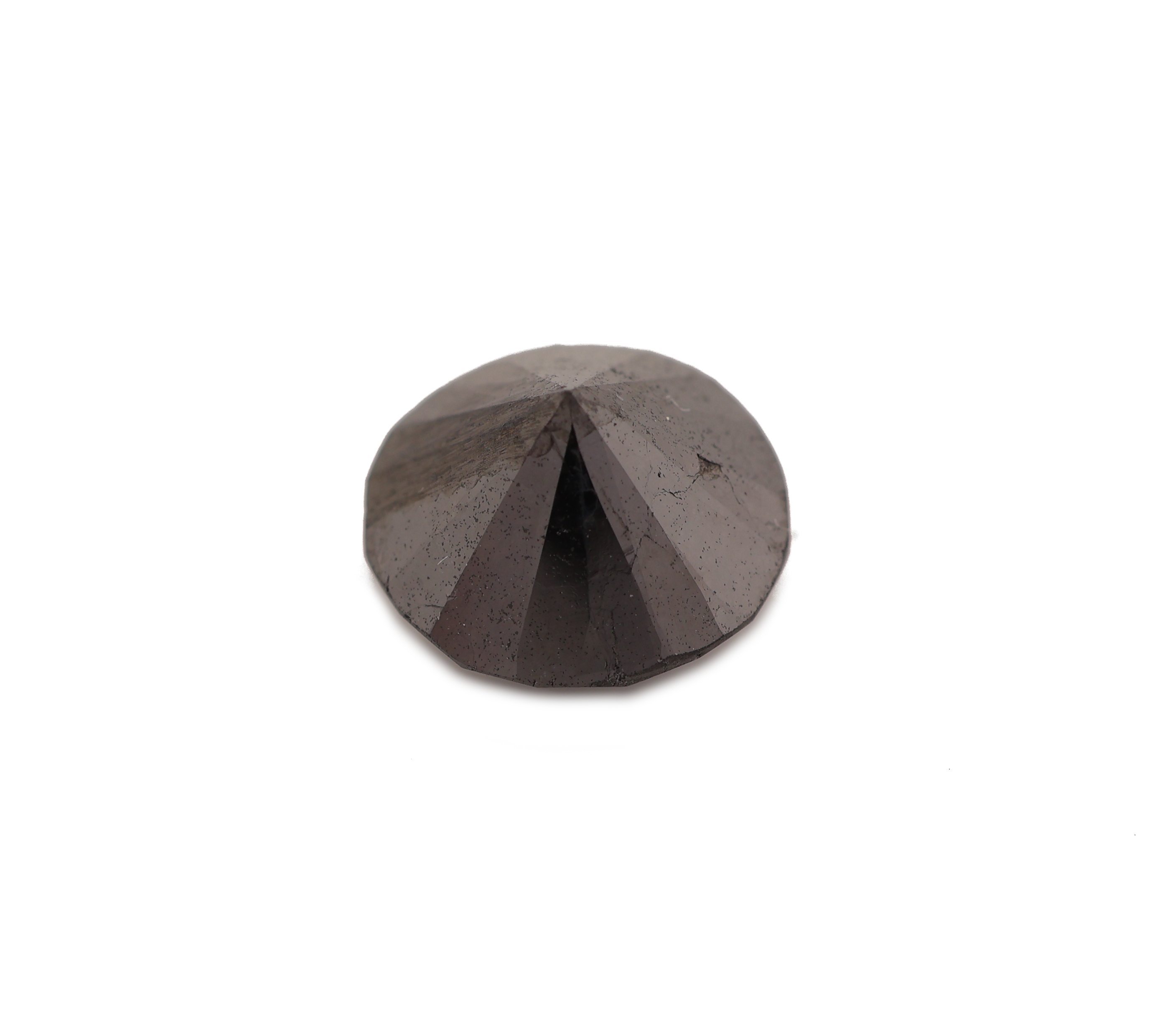Detail b: Loser Diamant, ca. 2.10 ct, schwarz, beh.