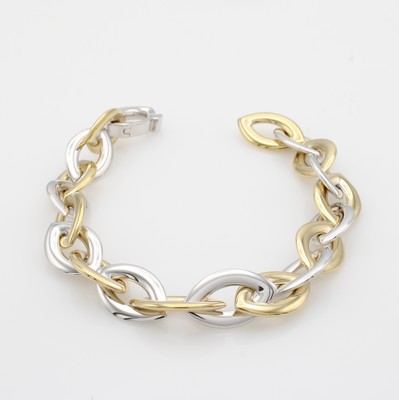 Image Gliederarmband, GG/WG 750/000, navettef. Glieder, integrierte Schließe, L. ca. ...