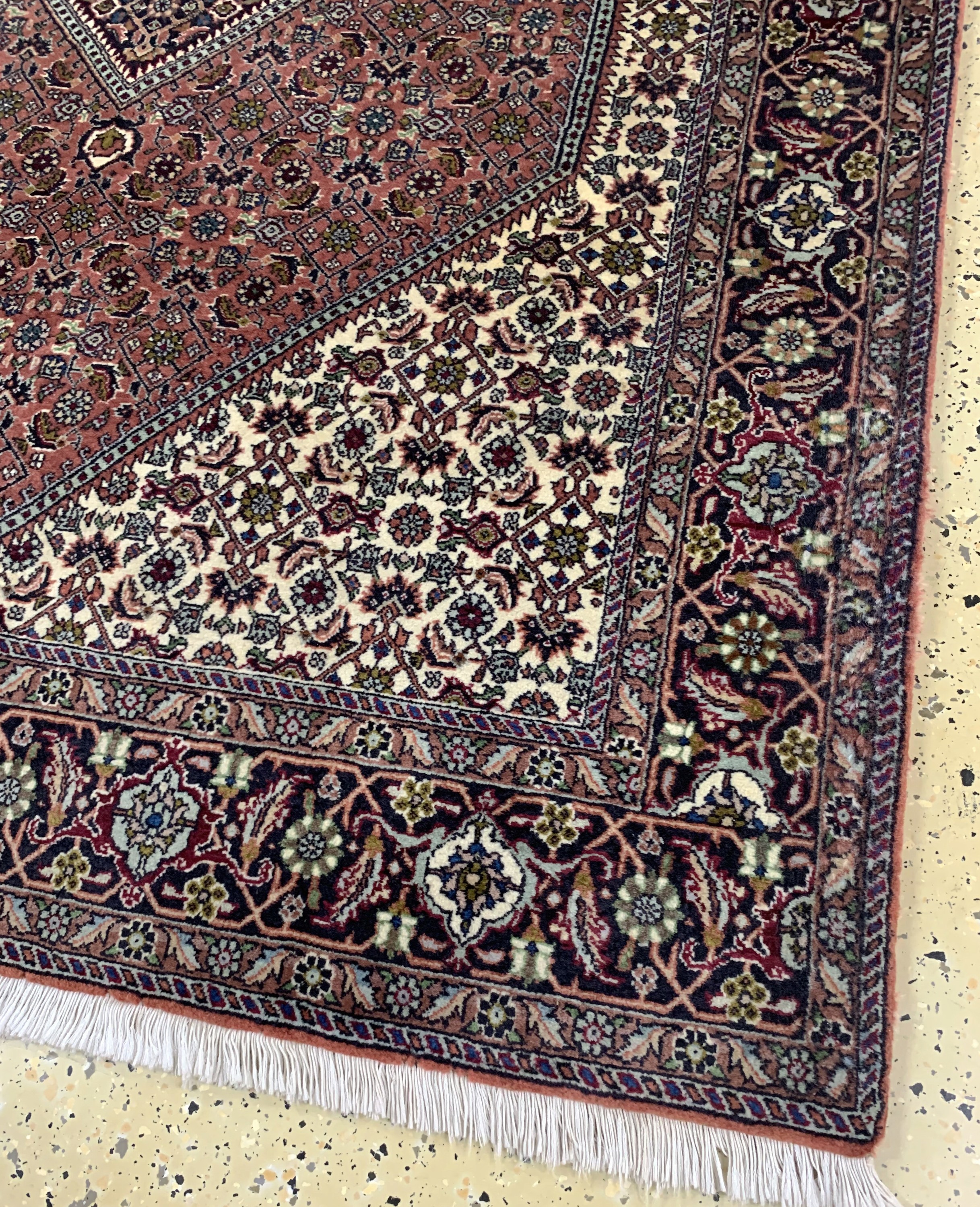 Detail a: Bidjar fein, Persien, Ende 20.Jhd, Korkwolle auf Baumwolle, ca. 208 x 140 cm, EHZ: 2