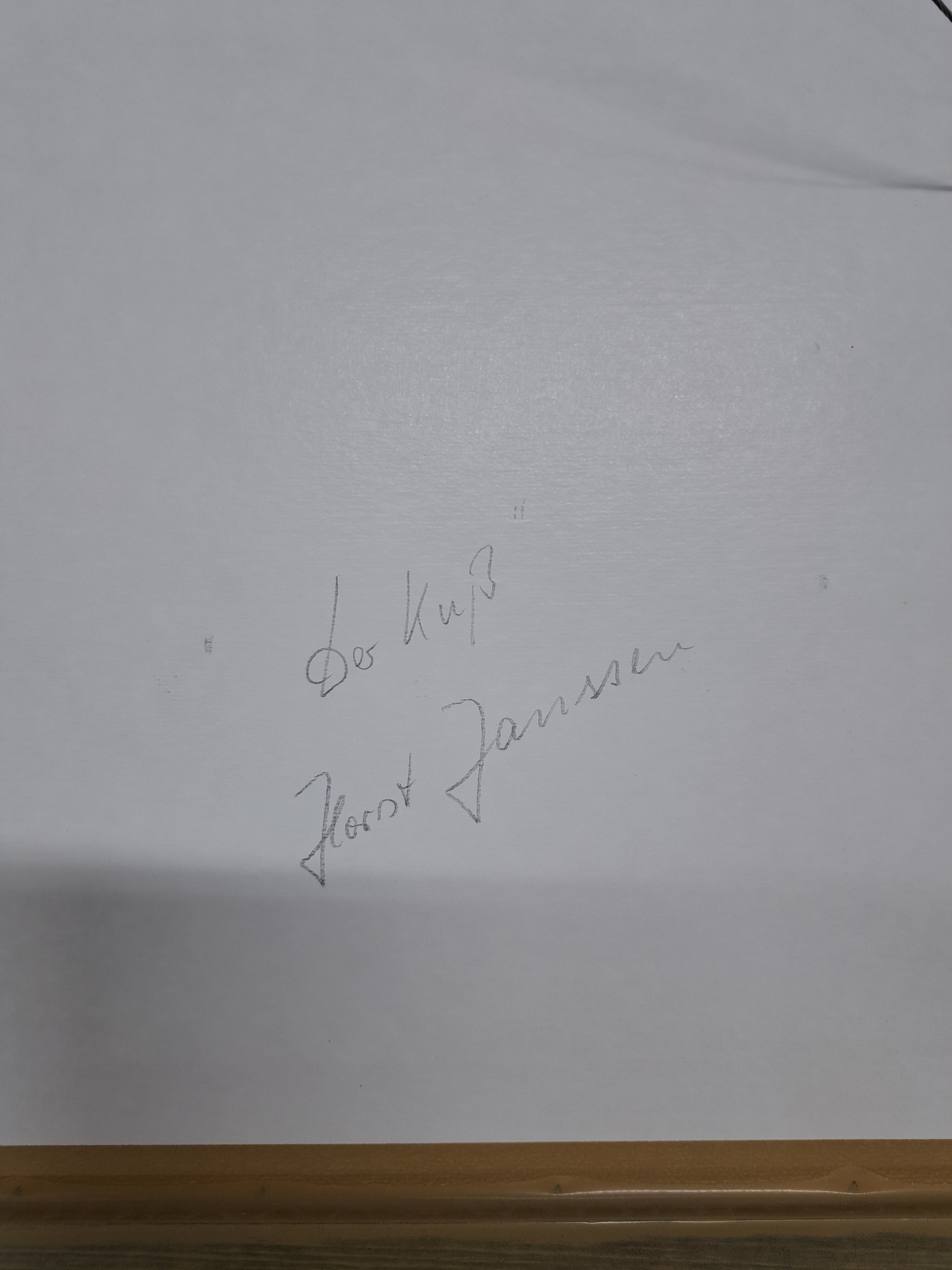 Detail m: Horst Janssen, 1929-1985, "der Kuss", 1985, Farblitho, num. 55/100, handmonogrammiert und datiert 85, ca. 43.5 x 33 cm/Blattgr. 54.5 x 45 ...